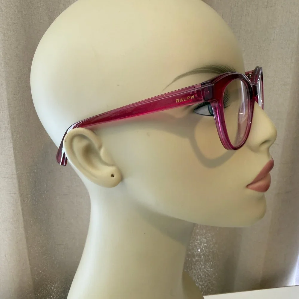 Ralph Lauren RA7105 5748 Magenta Pink Cat Eye Eyeglasses Frames